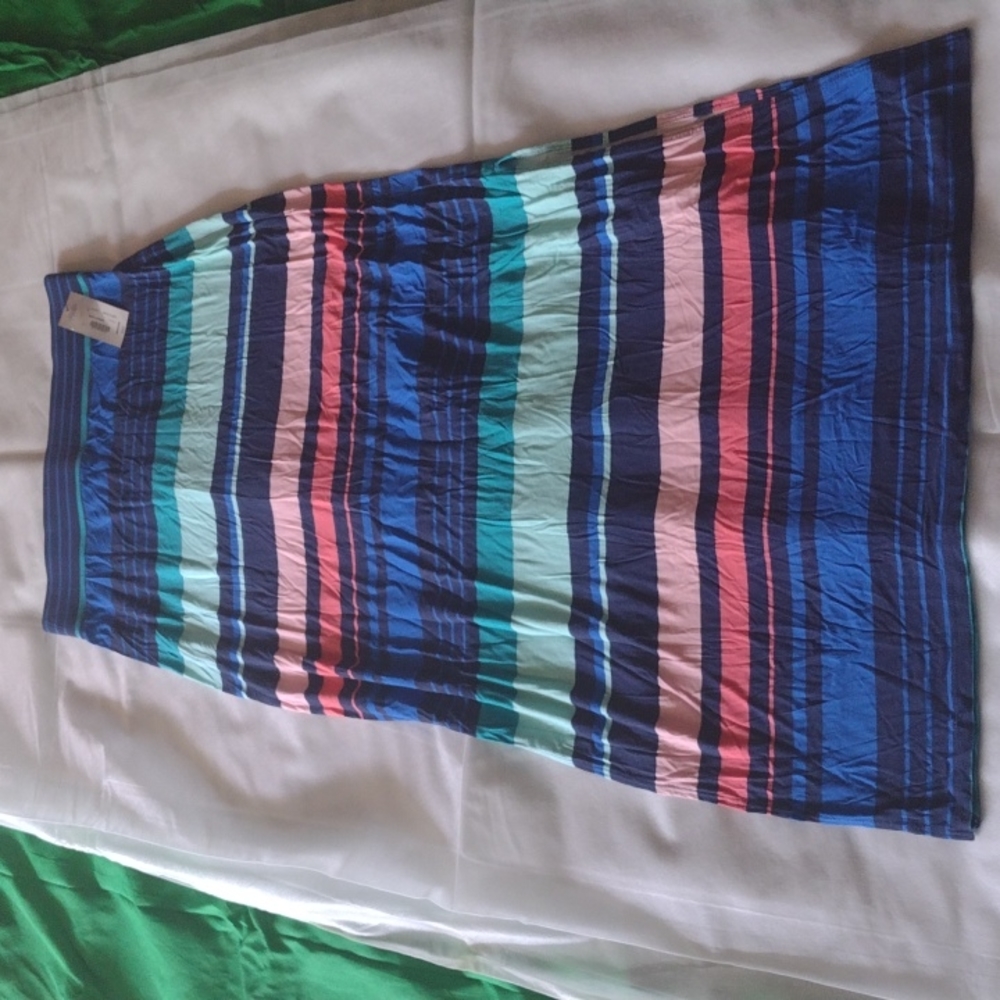 Ana long split skirt